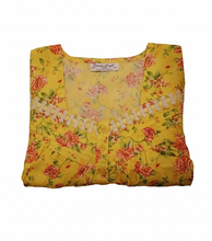 Load image into Gallery viewer, Cotton Full Sleeve Dress جلابية قطن بأكمام طويلة