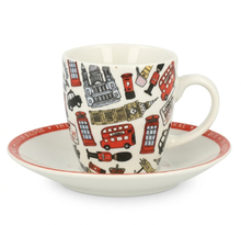 Load image into Gallery viewer, Cup &amp; Saucer كوب وبيالة