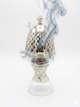 Load image into Gallery viewer, Luxury Glass Burner with Lid مبخرة زجاجية فاخرة
