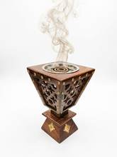 Load image into Gallery viewer, Handmade Wooden Burner مبخرة