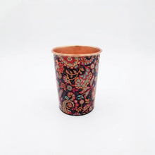Load image into Gallery viewer, Floral Copper Tumbler كوب نحاسي بنقوش زهور