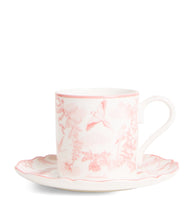 Load image into Gallery viewer, Harrods Espresso Small Cup and Saucer كوب وصحن من هارودز
