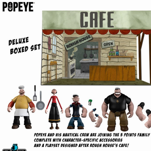 Popeye Deluxe Box Set مجموعة علبة بوباي الفاخرة