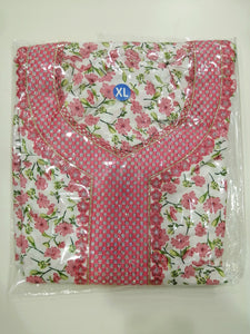 Jellabiya Pink Floral جلابية
