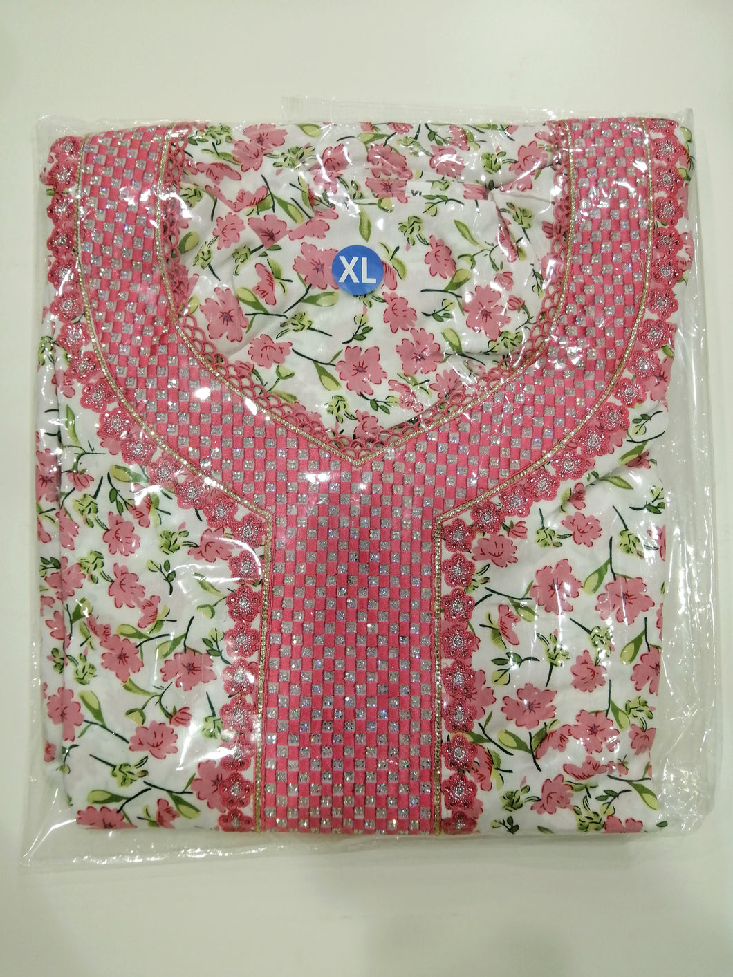 Jellabiya Pink Floral جلابية