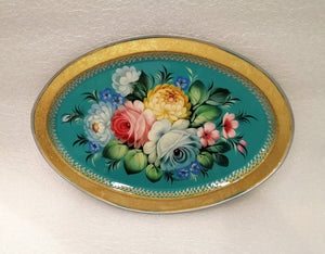 Russian Handpainted Tray صينية روسية