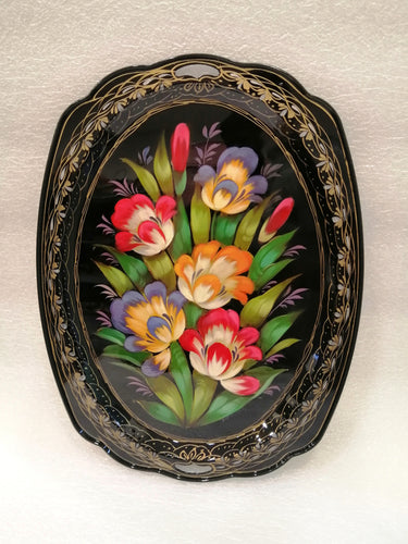 Russian Handpainted Tray صينية روسية