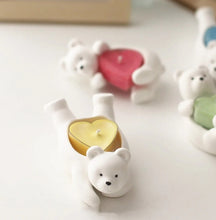 Load image into Gallery viewer, Bear Design Tea light candle holder