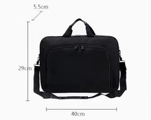 Load image into Gallery viewer, Black Laptop Bag حقيبة كمبيوتر محمول سوداء