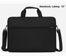 Load image into Gallery viewer, Black Laptop Bag حقيبة كمبيوتر محمول سوداء