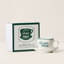 Load image into Gallery viewer, Ralph's Espresso Cup and Saucer فنجان وصحن إسبريسو