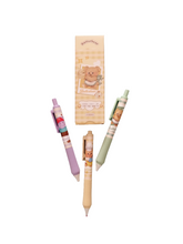 Load image into Gallery viewer, Butter Bear Pen Set of 3 pcs مجموعة أقلام الدب من ثلاثة