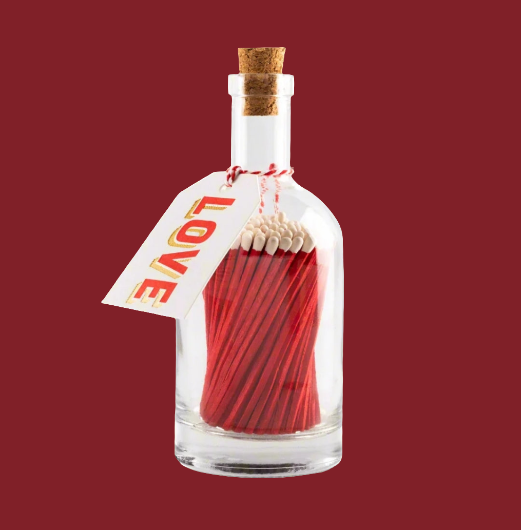 Matches Sticks Bottle زجاجة أعواد الثقاب