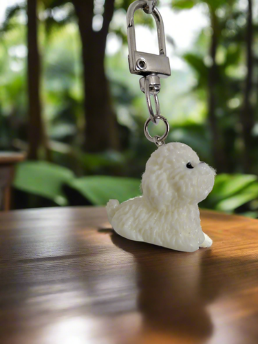 Puppy keychain سلسلة مفاتيح كلب صغير