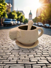 Load image into Gallery viewer, Crafted Ceramic Tea Set طقم شاي سيراميك مصنوع يدويًا