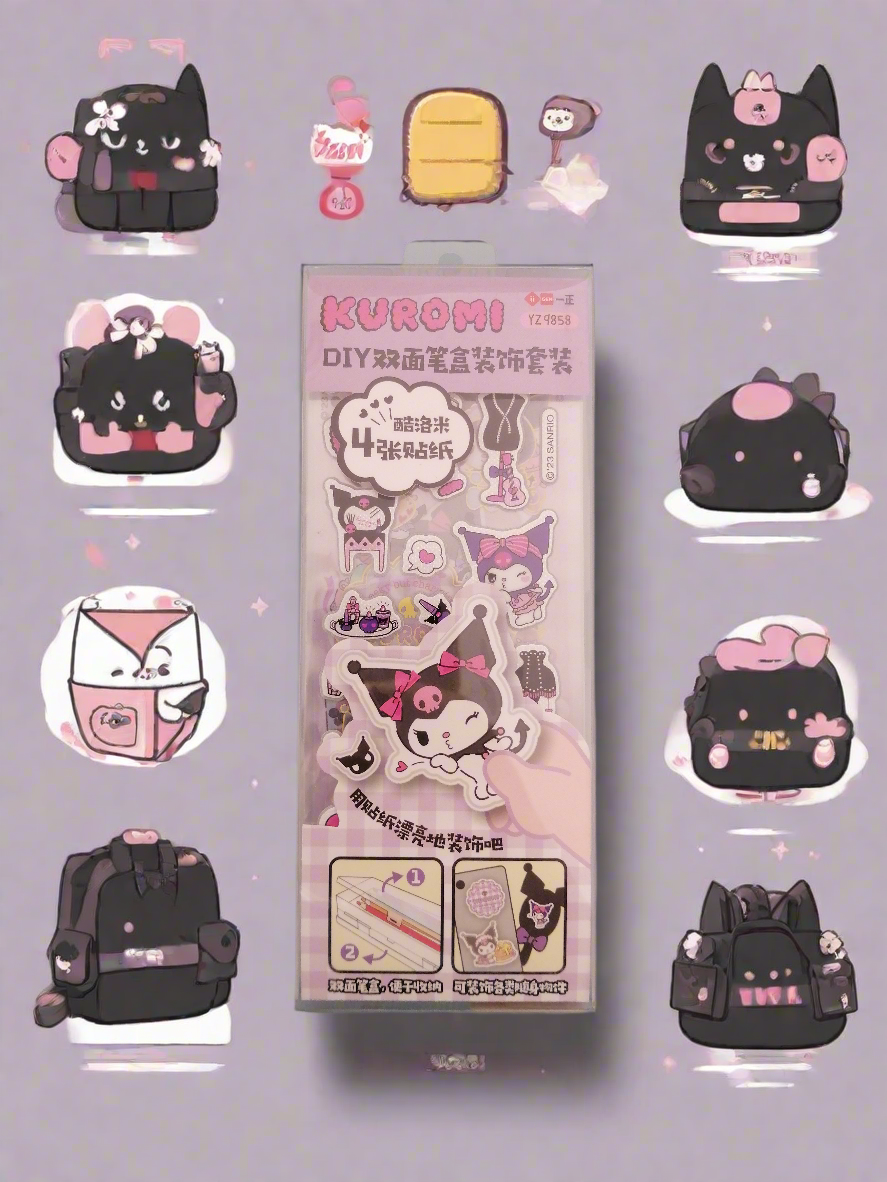 Kuromi DIY Pencil Box