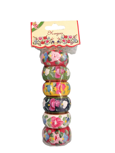 Napkin Rings Mix colour حلقات المناديل