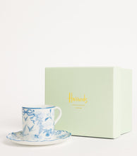 Load image into Gallery viewer, Harrods Espresso Small Cup and Saucer كوب وصحن من هارودز