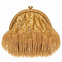 Load image into Gallery viewer, Elegant Beaded Clutch حقيبة يد مزينة بالخرز