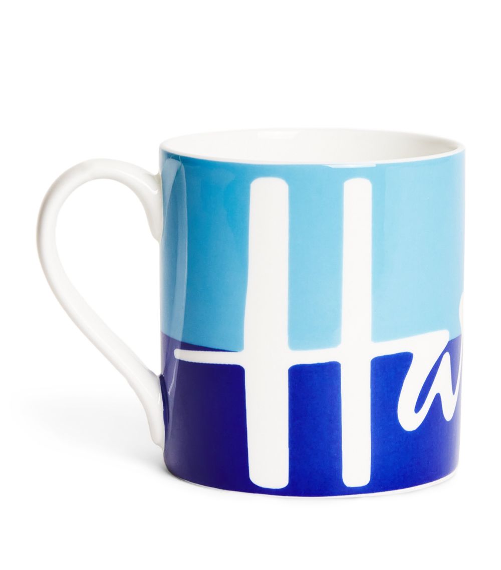 Harrods blue Mug كوب هارودز الأزرق