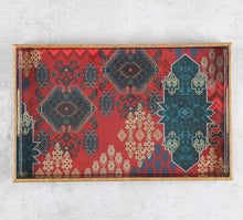 Load image into Gallery viewer, Handcrafted MDF tray صينية مصنوعة يدويا