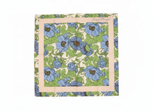 Load image into Gallery viewer, Flower designed scarf 60x59cm وشاح بتصميم زهور 60x59 سم