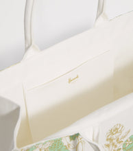Load image into Gallery viewer, Harrods Floral Cotton Medium Shopper Bag حقيبة تسوق هارودز متوسطة الحجم من القطن المزهر