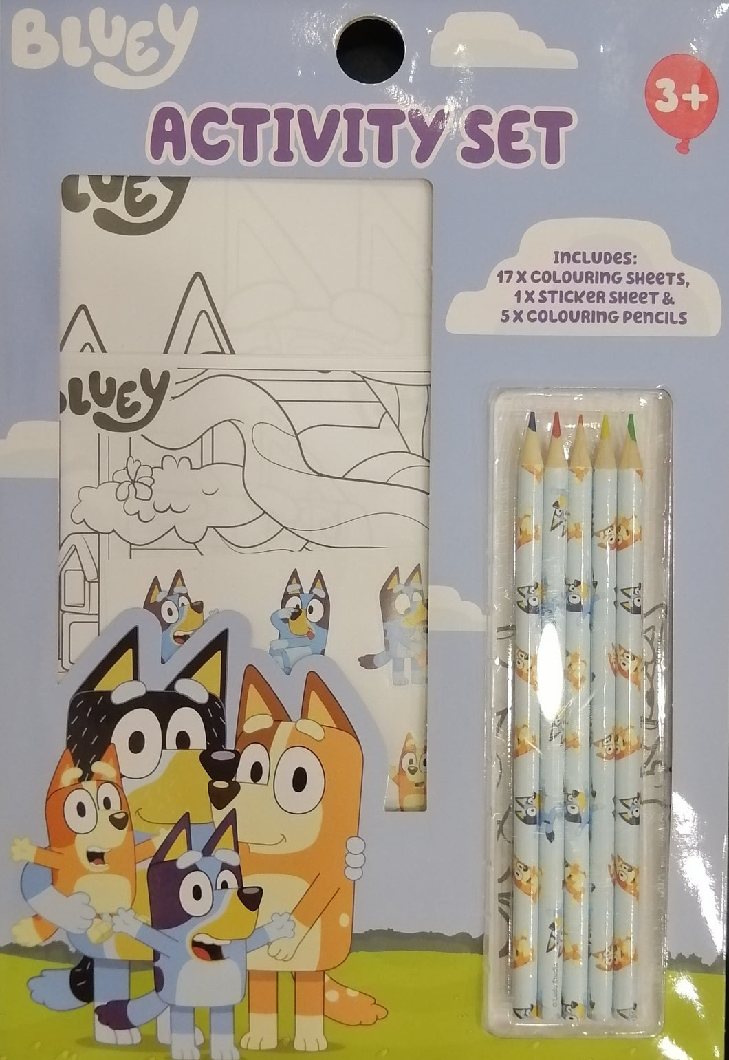 Bluey Activity Set for Kids مجموعة أنشطة للأطفال