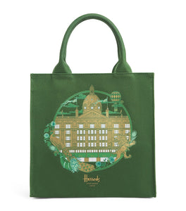 Harrods Small Cotton Bag حقيبة هارودز القطنية الصغيرة