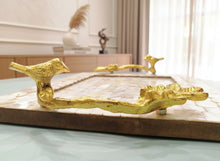 Load image into Gallery viewer, Hand made Mother of Pearl Trayصينية مصنوعة يدويًا من عرق اللؤلؤ
