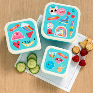 Snack Boxes (set Of 3) علب الوجبات الخفيفة (مجموعة من 3)