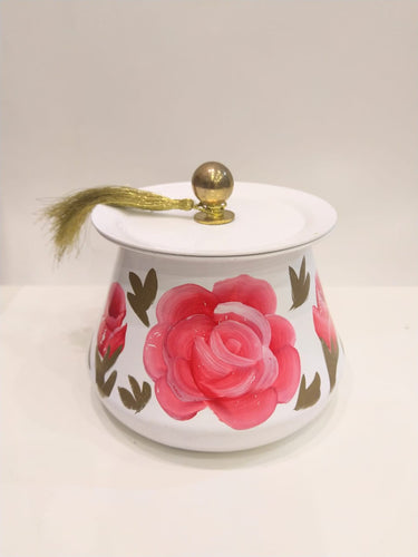 Hand painted Pot اناء