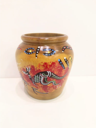 Handmade Wooden vase فازا