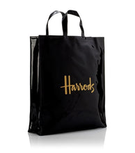 Load image into Gallery viewer, Harrods black shopper bag حقيبة هارودز