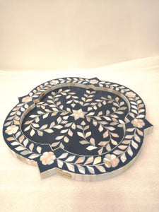 Round designed Tray صينية دائرية التصميم