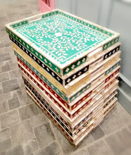Load image into Gallery viewer, Handmade Large Tray  صينية كبيرة صناعة يدوية