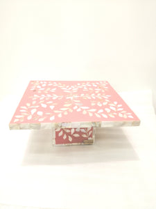 Handmade Square Cake Stand, حامل كيك مربع مصنوع يدويًا