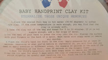 Load image into Gallery viewer, Baby Handprint Clay Kit طقم صلصال لبصمة يد الطفل