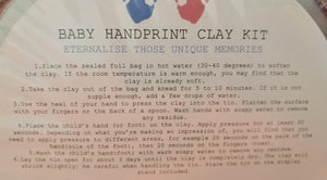 Baby Handprint Clay Kit طقم صلصال لبصمة يد الطفل