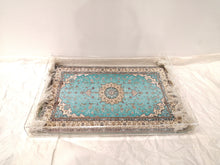 Load image into Gallery viewer, Acryllic Tray with Mat صينية أكريليك مع سجادة