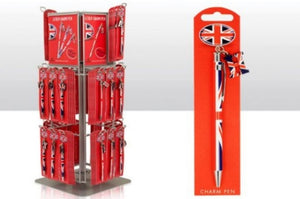 Union Jack Black Colour pen Letter HUnion Jack قلم حبر أسود اللون حرف H