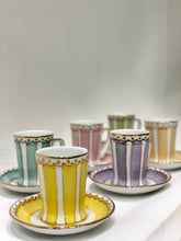 Load image into Gallery viewer, Handmade 6 PCS tea cups ٦ بيالات