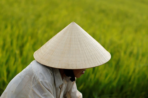 Handmade Bamboo Hat قبعه مصنوعه من البامبو