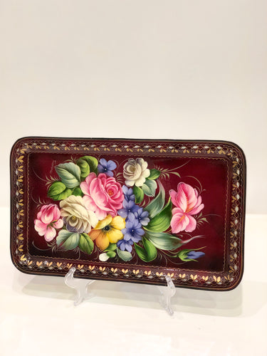 Handpainted Tray صينيه رسم يدوي